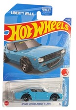 Hot Wheels Nissan Skyline 2000GT-R LBWK Liberty Walk Blue 2022 J-Imports 174/250