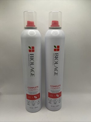 2x Biolage Complete Control Fast-Drying Hairspray #2 hold 10 oz new