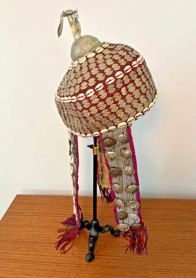 Tocado de boda turcomano vintage Asia Central #4 Foto 4 de 4