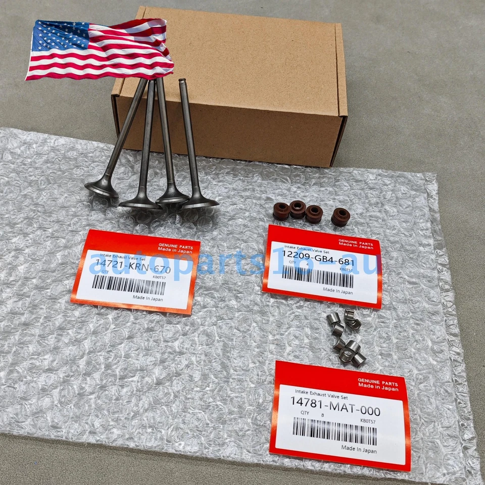 Intake Valve & Exhaust Valve Kit for Honda CRF250R 2004-2009 CRF250X 2004-2017 - Image 4 of 4