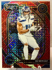 2024 Panini Select DK Metcalf Club Level Red Mojo /49 #251 Seahawks