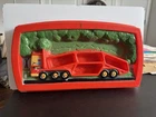 RARE 1968 Redline Hot Wheels Showcase Plaque Car Carrier Display