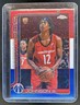 2025-26 Topps Chrome Tre Johnson III RC Red, White & Blue Refractor #256 Wizards