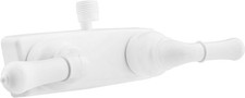 DF-SA100C-WT RV Shower Valve Diverter White with easy spout-to-shower switching
