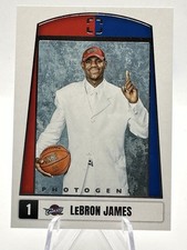 2021 Panini Photogenic LeBron James First Night #1 Draft Pick