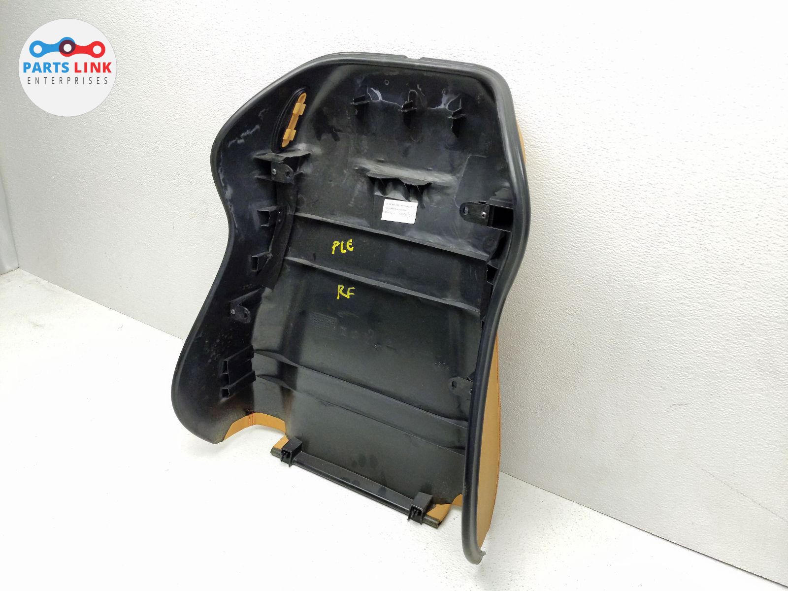 2012-14 FERRARI CALIFORNIA FRONT RIGHT SEAT BACKREST PANEL TRIM PANEL COVER TAN