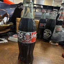 Bouteille en verre de collection Coca-Cola Classic NASCAR #35 Todd Bodine 8 fl oz 1998