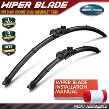 2x Front 26" & 14" Windshield Wiper Blades for Buick Encore 13-22 Chevrolet Trax