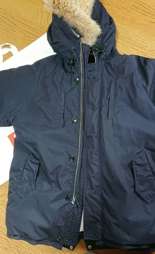 Doudoune Initial Supreme N 3B bleu marine L