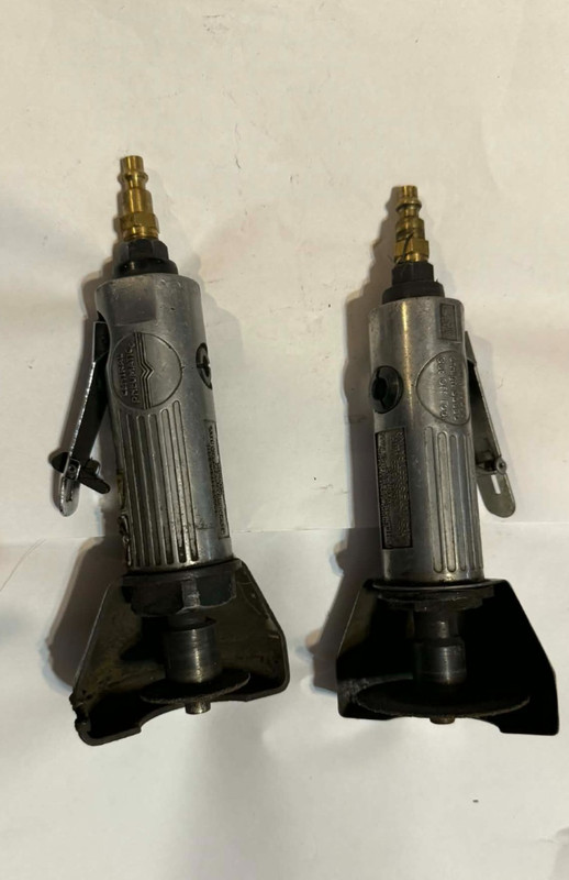 set of central pneumatic cutoff air tools