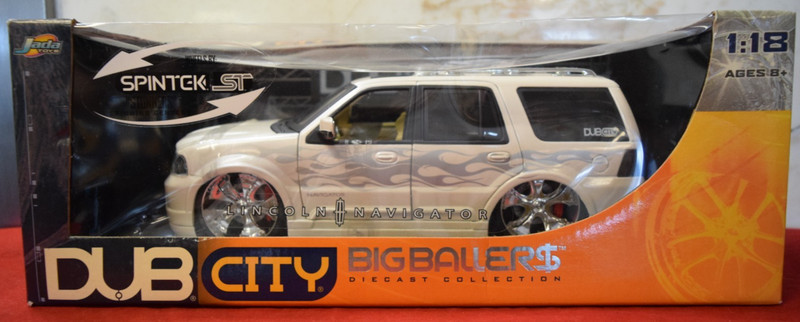 Jada Toys Dub City Big Ballers Lincoln Navigator 1:18 Die Cast