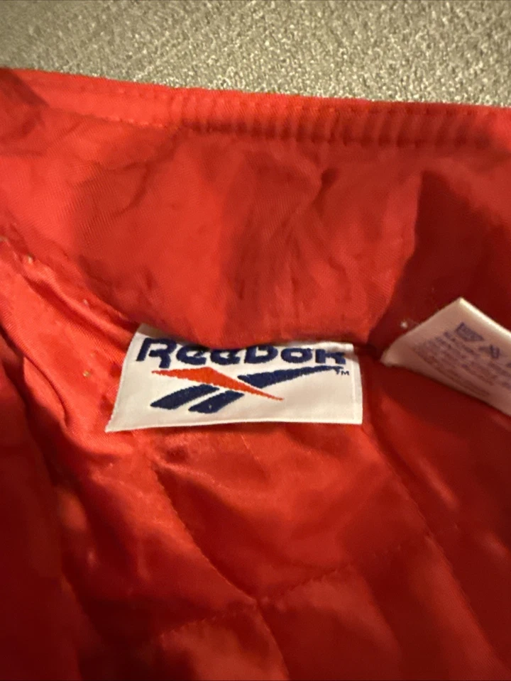 Винтажная футбольная куртка Cornell University Cornell Reebok размер XL - Изображение 4 из 4