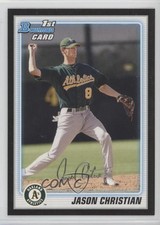 2010 Bowman Prospects Wrapper Redemption Black Jason Christian #BP28 2s8