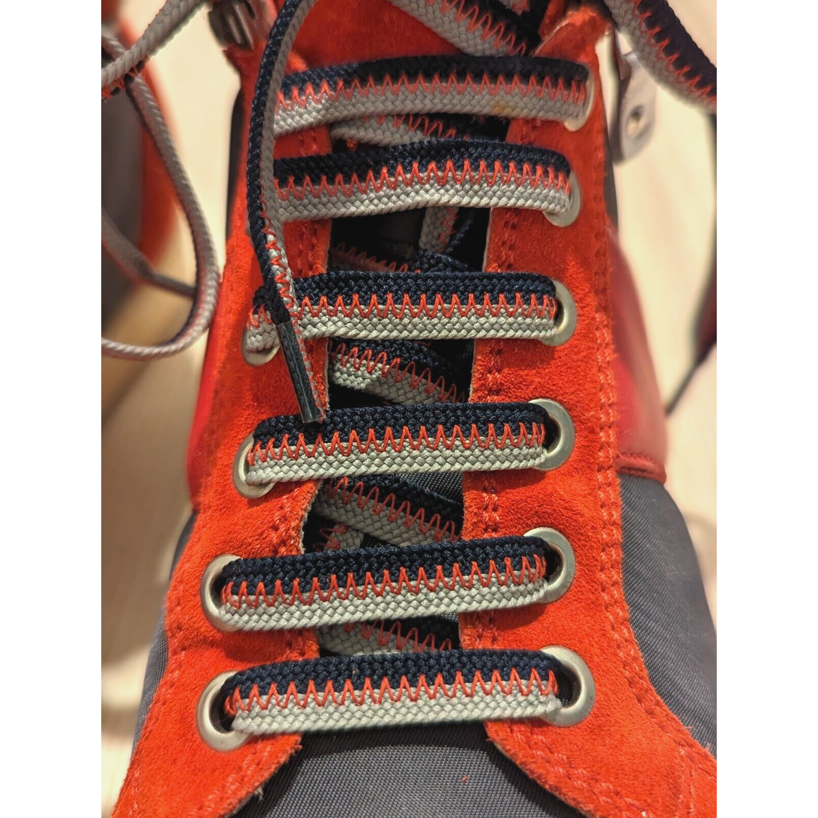 PANTOFOLA D’ORO DOP Pantofola D'Oro Nappa Rosso Convertibile Sneakers Italiane Donna US 8 EU 39