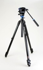Benro A2573F Tripod With Benro S4 Fuid Head And Carrying Bag - near mint.