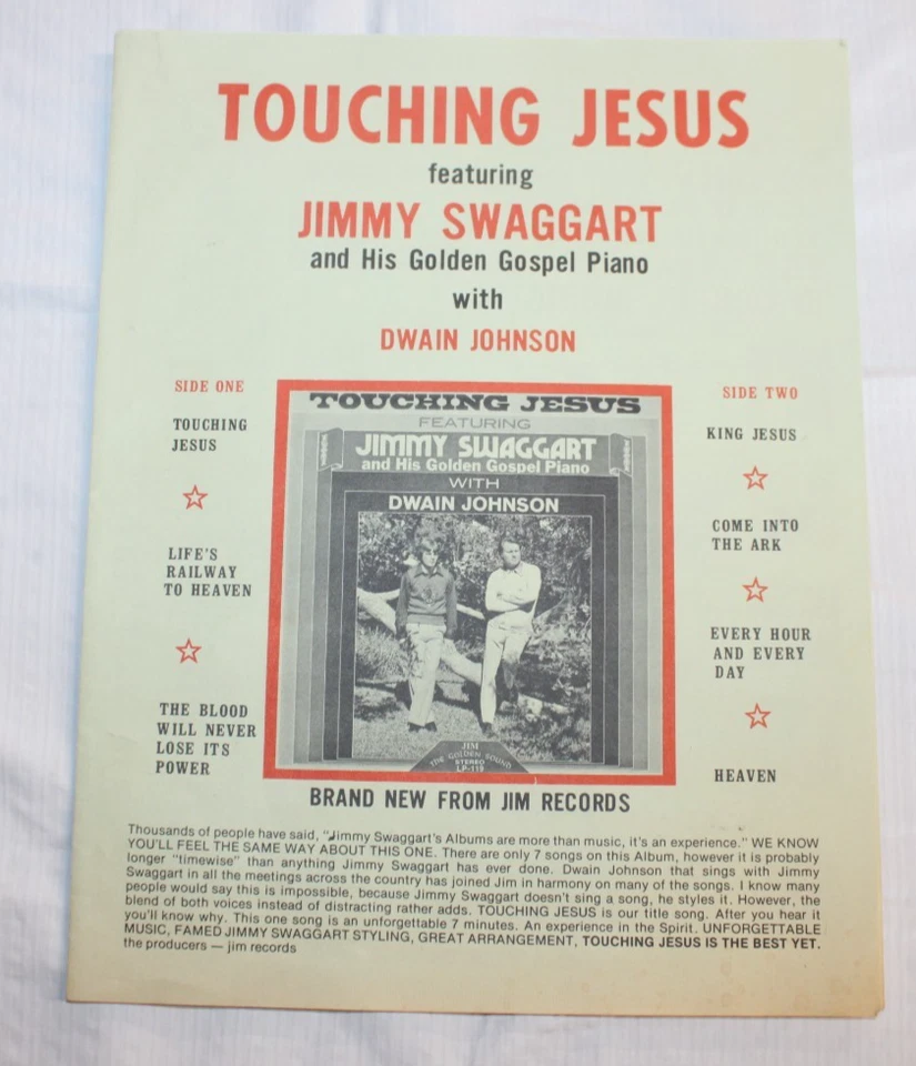 Jimmy Swaggart Collection – 17 LP Records + 1978 Newsletter + 1975 Receipt + Foto 3 de 4