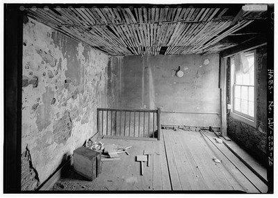 Roeder Store Interior Second Floor Rear Room 1900s Window Wood Ceiling