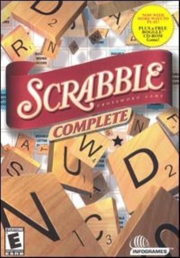 Scrabble Complete PC CD make words tile letters score points computer ...