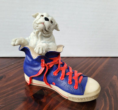Gonzaga Bulldog Mascot in a Shoe by Ridgewood Collectibles  ZAGS
