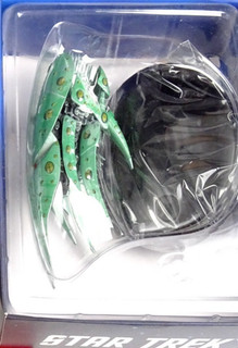 STAR TREK EAGLEMOSS NAVE ESPACIAL COLECCIÓN DRON ROMULANO EDICIÓN #39