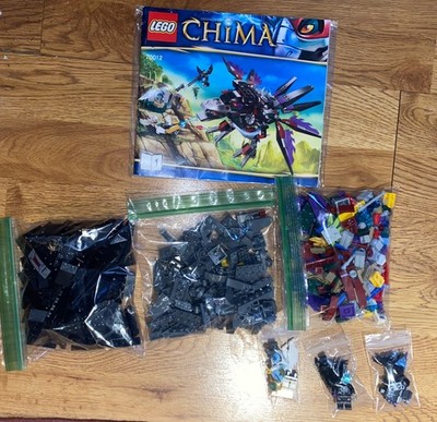 Lego 70012 Legend of Chima Razar's Chi Raider Complete w/ Mini-figures & Manual