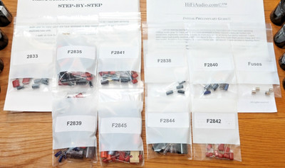 Sansui AU-D907 rebuild restoration recap upgrade  kit  repair capacitor