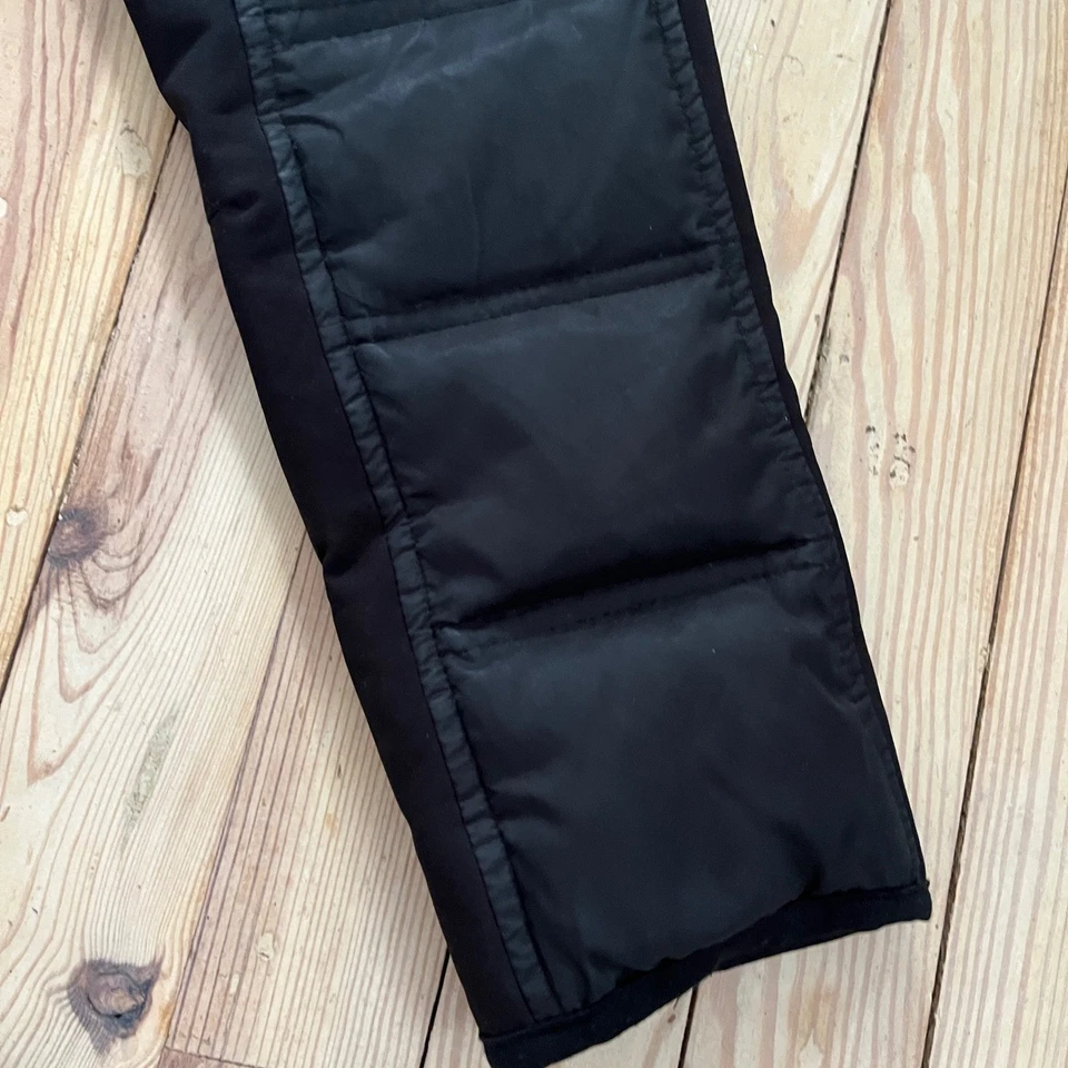 1 Madison Expedition Women's Down Puffer Jacket Black Knit Panels Size M - Image 3 of 4