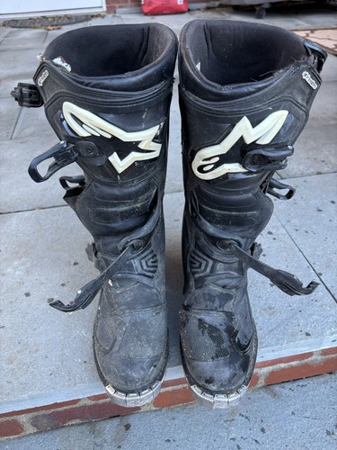 Alpinestars Tech 1- Motocross and Dirt Bike boots- Size 12