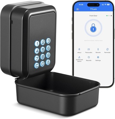 Smart Key Lock Box Bluetooth Schlüsselkasten App TTLock Temporärer Zugang