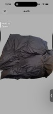 Goose Down Feather 3D Pleated Comforter Cotton Black Oversize King 120 x 120