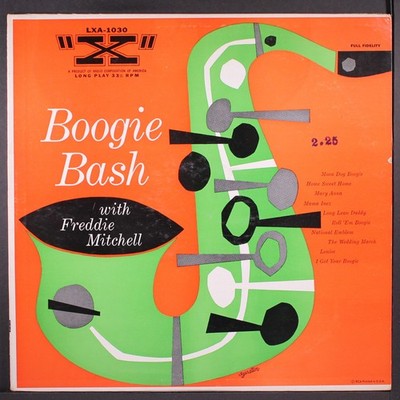FREDDIE MITCHELL: boogie bash X 12'' LP 33 RPM