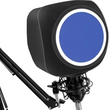 Microphone Isolation Ball, Microphone Isolation Shield Pop Filter for Microph...