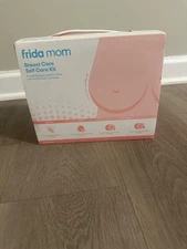 Frida Mom Breast Care Self Care Kit 2-in-1 Lactation Massager With 2 Warmers New