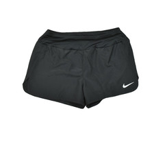 Nike Dri-Fit Women's Medium Black Running Shorts Recycled Polyester Athletic Gym