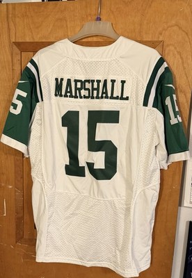 Men s Nike Brandon Marshall #15 New York Jets NFL Jersey Size 52 - White