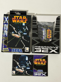 Star Wars Arcade Sega Mega Drive 32X - boxed with instruction manual PAL