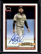 2026 Topps Fernando Tatis Jr. 1991 Auto Autograph #91A-FTJ Padres