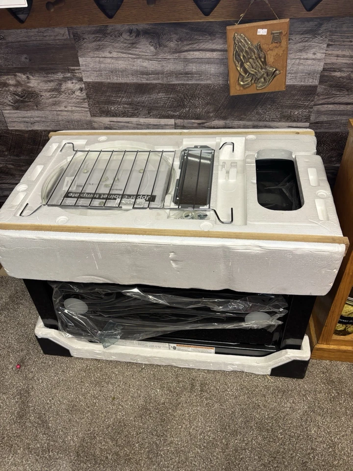 Jenn-aire JMV8208CB BLACK FLOATING GLASS 30" Microwave Over The Range NEW - Image 4 of 4