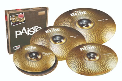 Paiste RUDE Big Sound 5 Piece Cymbal Set/New With Warranty/Model