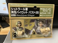 1/20 Brick Works #MUS-12 Maschinen Krieger Stral Army Male Pilot Bust