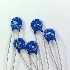 5x S07K130 VARISTOR 7mm 130V  1200A 13J Metal Oxide