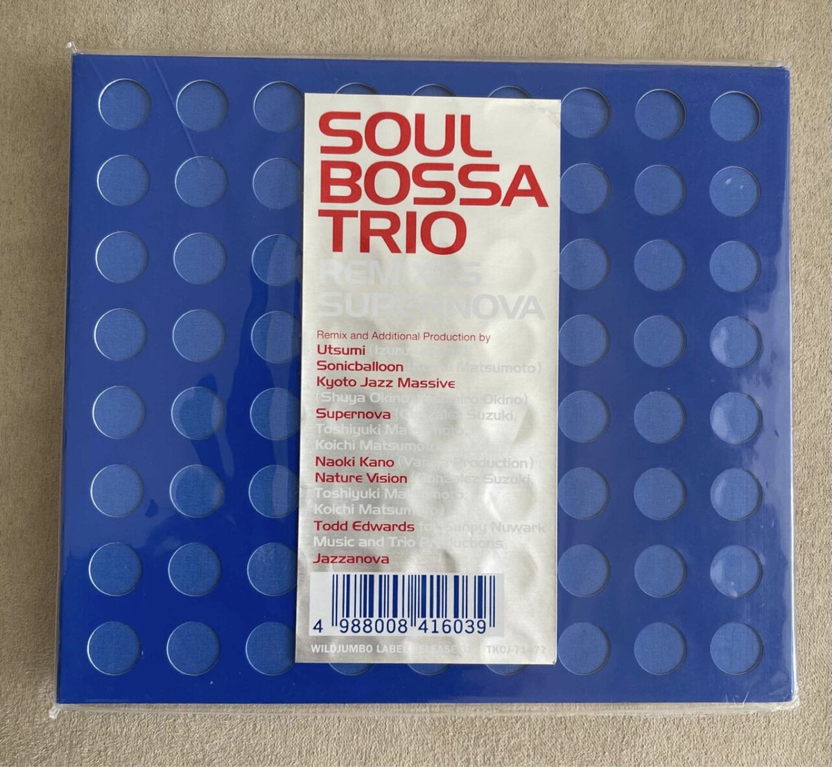 Soul Bossa Trio ‎– Remixes Supernova CD Digipak Japanese