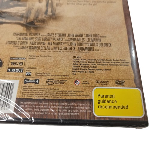 The Man Who Shot Liberty Valance (DVD 1962) Movie Action Western Country Crime - Picture 12 of 12