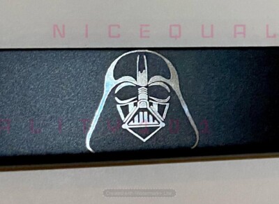 Laser Engraved Etched Star Wars Darth Vader Stainless Steel - Main Image