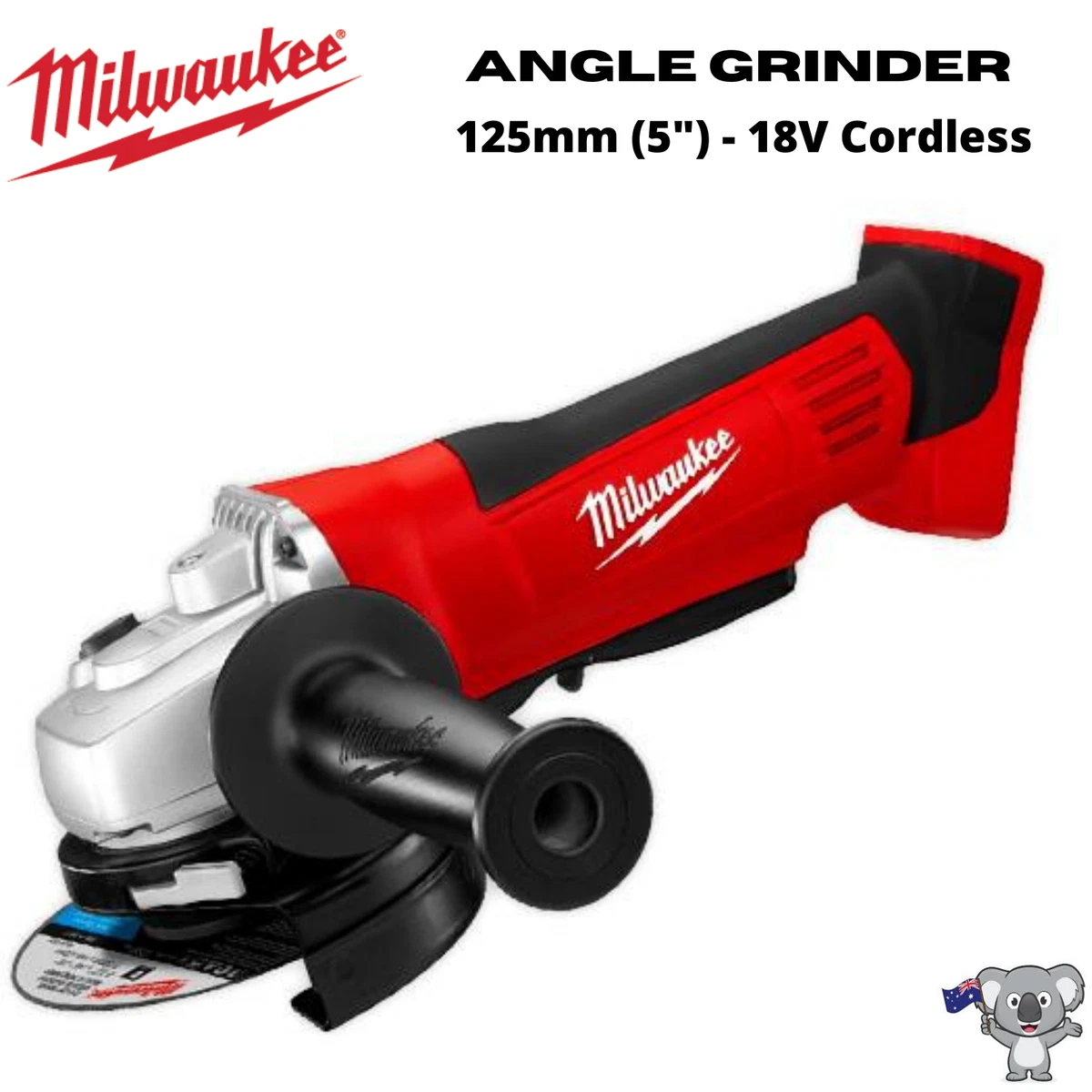 Milwaukee hd18ag125 sale