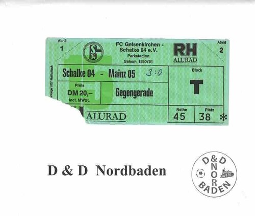 Mainz Schalke Tickets