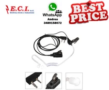2 Pin Hose Microphone Headset for Baofeng Kenwood Retevis TYT