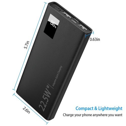 20000mAh Power Bank for Electric Heated Jacket Vest Body Warmer USB Battery Pack - Picture 46 of 69