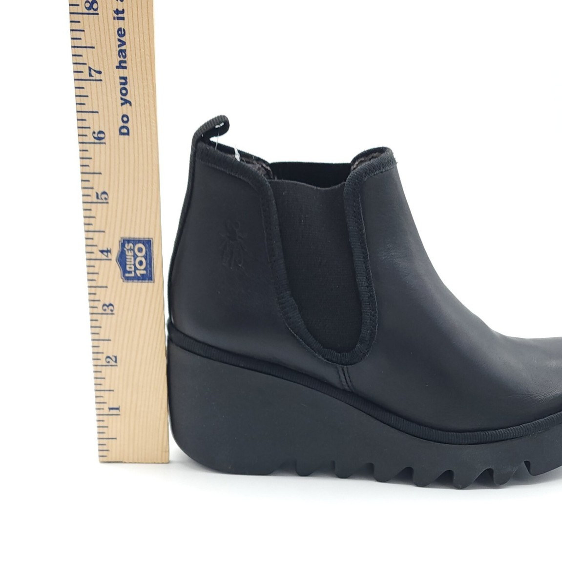 FLY London Womens Byne349Fly Arkansas Black Leather Chelsea 
