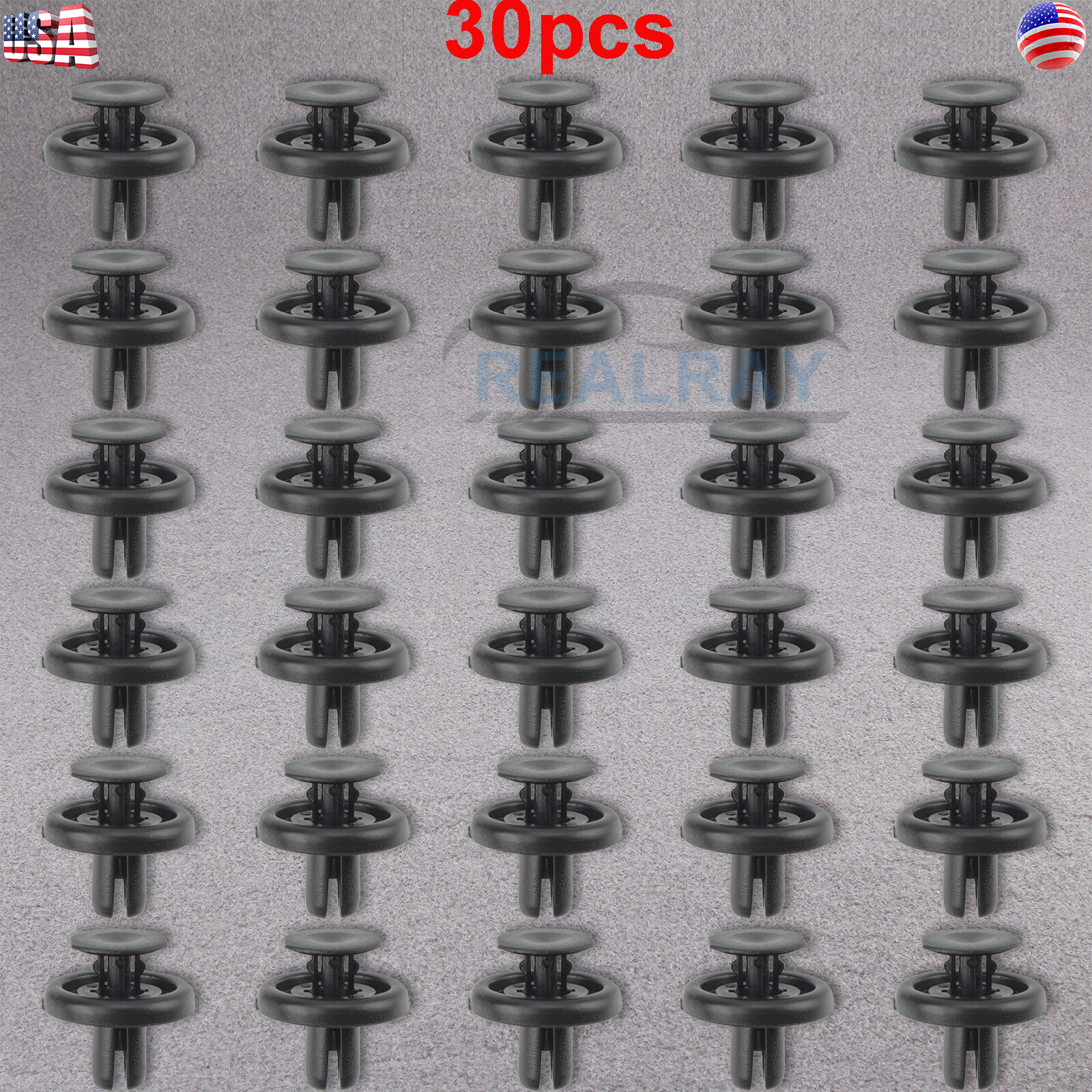 7mm Fender Liner Retainer Fasteners Clip For Toyota Tundra Prius V